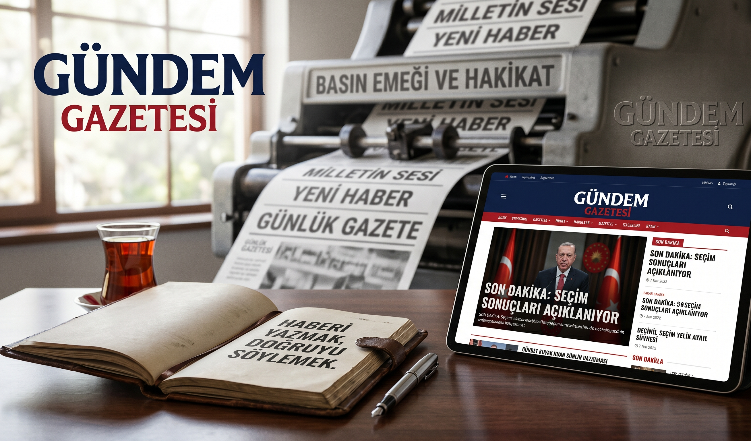 Gündem Haber Sitesi - Recep Kurnaz Projesi