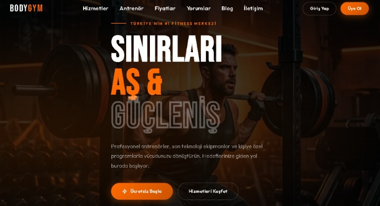 BODY FİTNESS - Recep Kurnaz Projesi